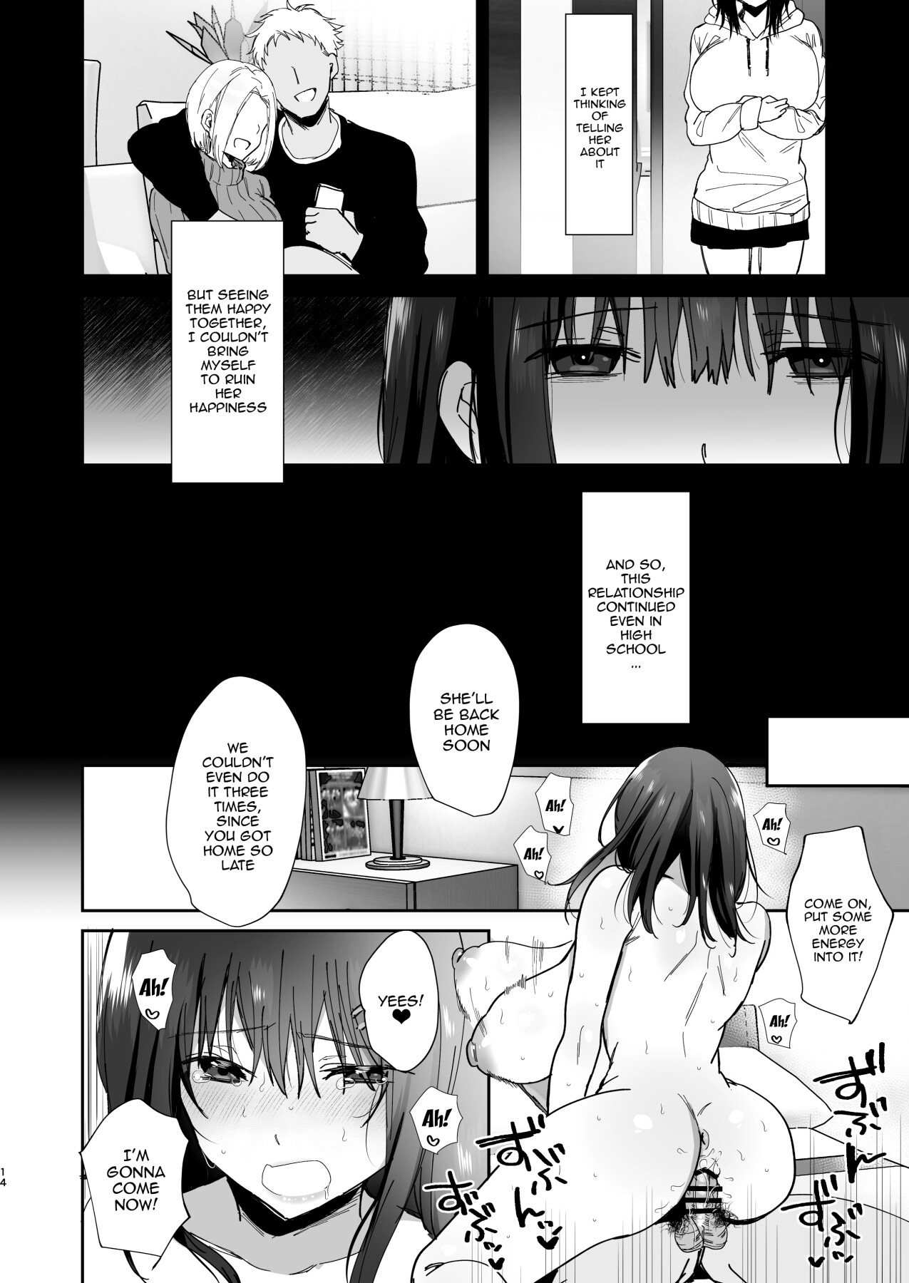 Hentai Manga Comic-My Girlfriend Was Being Raped By Her Dad Over and Over-Read-14